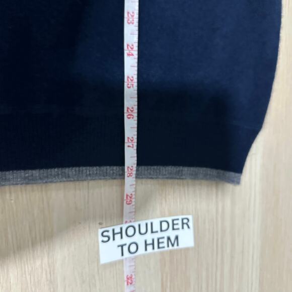 Hammacher Schlemmer Mens Luxury Washable 100% Cashmere Crew Neck Sweater XL - Picture 7 of 8